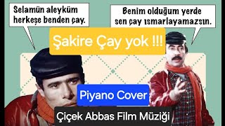 Çiçek Abbas Film Müziği Piyano Cover  Cahit BERKAY [upl. by Adlesirk]