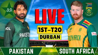 Pakistan vs South Africa 1st T20  Live Cricket Match  PAK vs SA Live Match Today  PAK vs SA [upl. by Inoj]