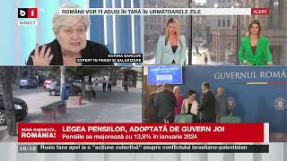 D BARCARI EXPERT PENSII DESPRE LEGEA PENSIILORȘtiri B1TV7 nov 2023 [upl. by Lebatsirc]