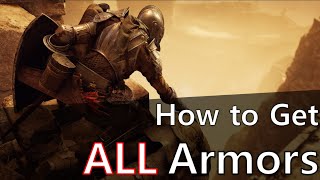 Demons Souls Remake How to get ALL Armors [upl. by Abigael]