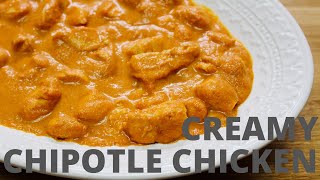 RECIPE Creamy Chipotle Chicken  Quick and Easy  COOKINGWITHELVEE [upl. by Ilujna674]