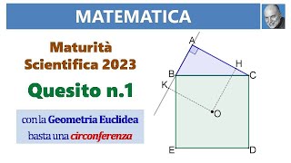 Maturità Scientifica 2023  Quesito n1 [upl. by Durand]