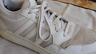 First EVER Shoe Clean  Part 1  RESHOEVN8R Shoe Cleaning Kit  Filthy White Addidas [upl. by Namwen]