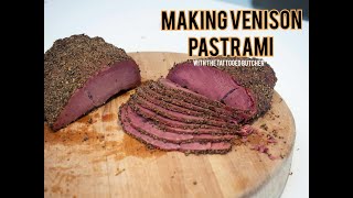 Making venison pastrami [upl. by Ringsmuth]