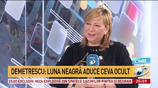 Cristina Demetrescu astrolog Mă sperie tensiunile care apar în aprilie [upl. by Sielen]