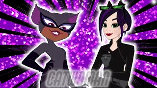 Catwoman Dc Super Hero Girls scenes G1 and G2🐱🖤 [upl. by Alfonzo]