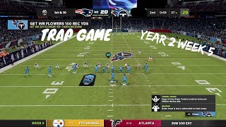 Titans Franchise Year 2 Week 5 Can We Win The Trap Game Madden 22 PS5 [upl. by Jelks]