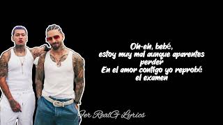 Blessd Y Maluma  Oe Bebé Letra [upl. by Ahsoek]