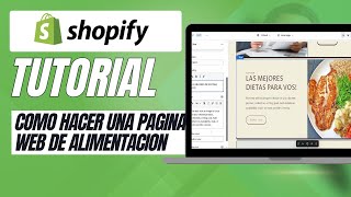 Como hacer una tienda de Coach Alimenticion en Shopify [upl. by Walther878]