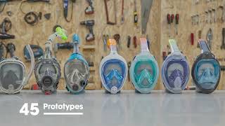 Decathlon Easybreath Mask Innovation Design and New Releases  First Full Face Snorkeling Mask [upl. by Lupee857]