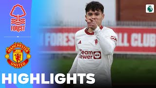 Manchester United vs Nottingham Forest  What a Comeback Highlights  U18 Premier League 17022024 [upl. by Hultgren]