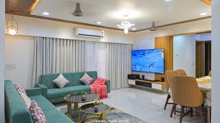 3 BHK premium home design by HomeArt Design Studio  Ahmedabad  Video by The JsR Studio [upl. by Rex]