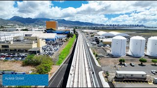 Construction Update  Lelepaua to Āhua  Drone Flyover  December 2023 [upl. by Alleroif]