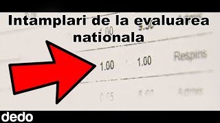 Intamplari de la EVALUAREA NATIONALA [upl. by Picker]