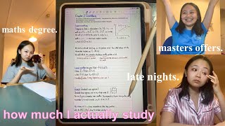 how much i actually study as an oxford maths student weekend edition [upl. by Ramin453]