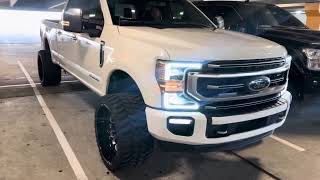 2022 F250 67 Powerstroke Deleted Loud Turbo [upl. by Jasun60]