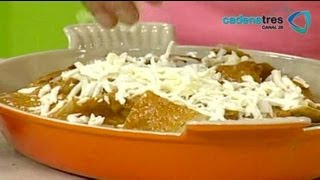 Receta de chilaquiles de Aguascalientes Recetas de comida fáciles y rápidas [upl. by Anaed563]