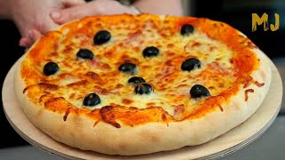 Cómo Hacer la MEJOR Masa de PIZZA Casera ¡Receta Fácil y RAPIDA [upl. by Aelyak263]