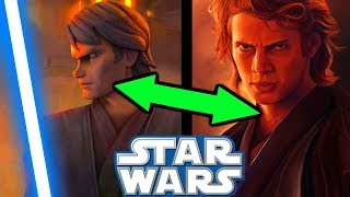 WHY Clone Wars ANAKIN Is LOVED More Than Movie ANAKIN  Clone Wars Explained [upl. by Latrell]