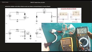 Tricky Diode Forward Reverse Bias Circuits Part 3 [upl. by Aymahs500]