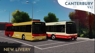 Canterbury and District bus simulator  Roblox [upl. by Avram313]