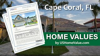 Cape Coral FL Home Value ReportsReal Estate CMA Appraisal Estimates [upl. by Halsy]