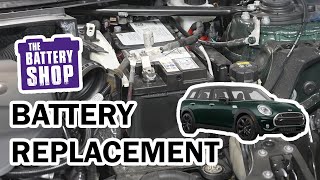 MINI Cooper Clubman 2017  New Battery Install [upl. by Dirrej]