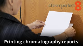 Disabling Automatic Printing of Chromatography Reports in Chromperfect Software [upl. by Fenny]