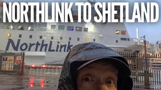 Stormy sailing on the Northlink Aberdeen to Lerwick Shetland ferry [upl. by Orsay112]