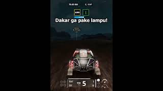 Reli dakar malem gapake lampu mah ga kelihatan endingnya auto batal😭  Dakar Desert Rally shorts [upl. by Kirbie]