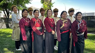 Jampa choesang  Utah Tibetan Association’s performance during Living Tradition Festival 2024 [upl. by Ytsud732]