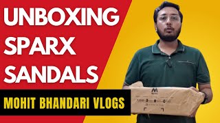 Unboxing Sparx Sandals  New Footwear for Summer 2024  Comfort with Style  Mohit Bhandari Vlogs [upl. by Kinsman]