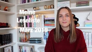 Meine Leseliste März 2019  thebookelle [upl. by Liam]