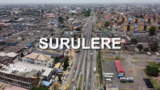 Surulere Lagos Nigeria 🇳🇬 Ride Through The Oldest City in Africa [upl. by Wisnicki]