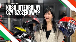 Jaki kask wybrać szczękowy czy integralny  Tutoriale Moto Mio Friends [upl. by Anazraf]