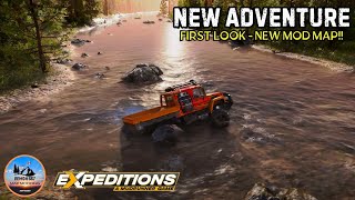 Expeditions Mudrunner  New Mod Map In Development [upl. by Lacey]