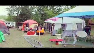 2018 Summer Oasis Glamping Music Festival Glamping Tent Setup Tour Tent links in description [upl. by Nabatse]