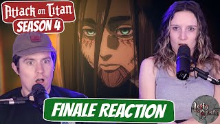 THE END IS HERE  Attack on Titan Finale Newlyweds Reaction  Season 4 Part 3 Special 2 [upl. by Yam759]