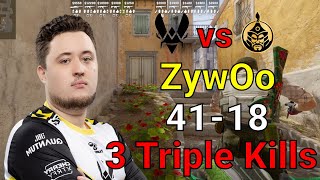 CS2 Vitality ZywOo VS The MongolZ Inferno POV 4118  20241008  cs2 csgo [upl. by Eelrak]