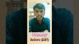 How Tanmay Score Good Marks in CA Foundation Exams  GEA Feedback  Exam Feedback shorts [upl. by Birkle]