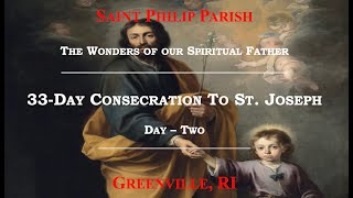 33Day Consecration to St Joseph  Day 2 [upl. by Ruckman]