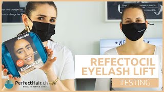 RefectoCil Wimpernlifting  Anleitung und Erfahrung  Testing [upl. by Stefano]