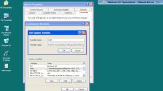 Setting Path and Classpath for Java in Windows XP [upl. by Eillac]