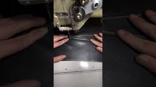 Leather Jacket Sewing leatherfashion sewing fashion [upl. by Moorefield]