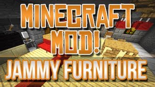 Minecraft Mod  Jammy Furniture [upl. by Milone]