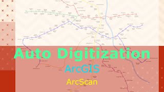 Automatic Map Digitization  WMS Drainage layer to Shapefile Convert [upl. by Nnire]