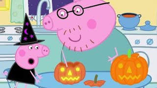 Peppas Halloween Party 🐷🎃 Peppa Pig Official Channel Family Kids Cartoons [upl. by Ronaele]