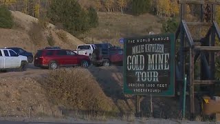 Colorado gold mine accident kills 1 traps 12 [upl. by Lyns]