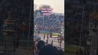 Attari wagah border  india pakistan gate opening prade Bsf full prade [upl. by Clement]