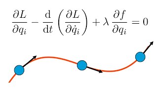 Constrained Lagrangian mechanics understanding Lagrange multipliers [upl. by Olodort]